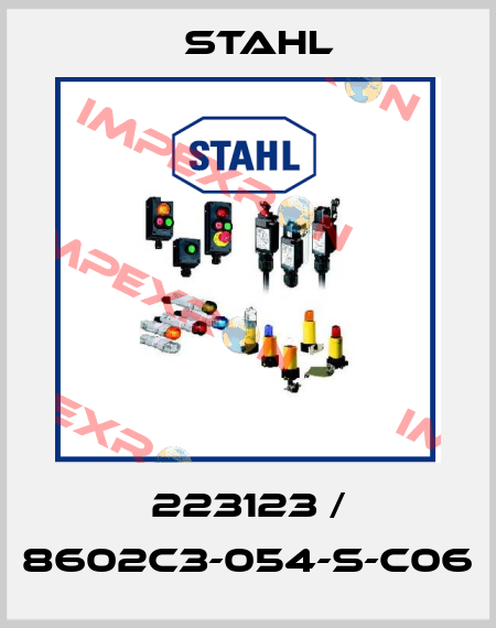 223123 / 8602C3-054-S-C06 Stahl