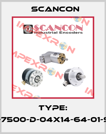 Type: 2RMHF-7500-D-04x14-64-01-S-00-S6 Scancon