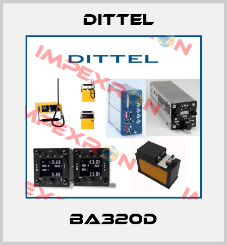 BA320D Dittel