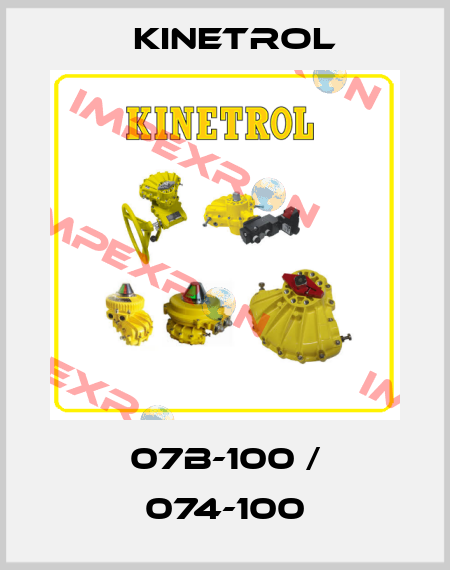 07B-100 / 074-100 Kinetrol