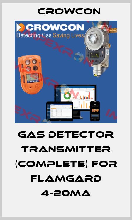 GAS DETECTOR TRANSMITTER (COMPLETE) for FLAMGARD 4-20MA Crowcon