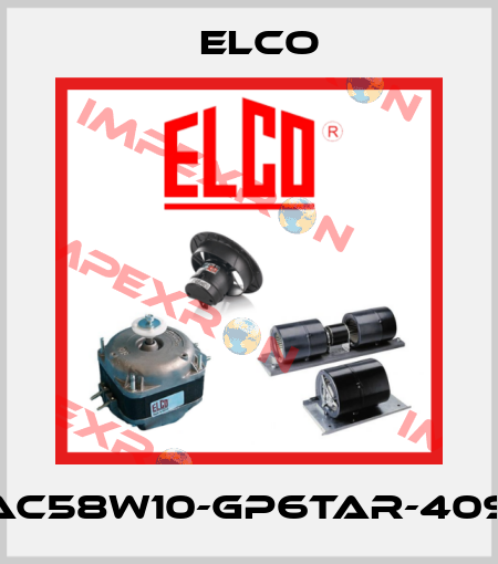 EAC58W10-GP6TAR-4096 Elco