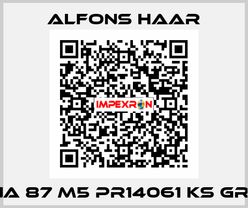INA 87 M5 PR14061 KS GR3 ALFONS HAAR