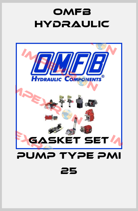 Gasket set pump type PMI 25 OMFB Hydraulic