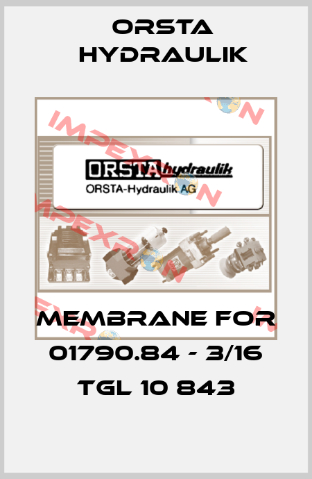 membrane for 01790.84 - 3/16 TGL 10 843 Orsta Hydraulik