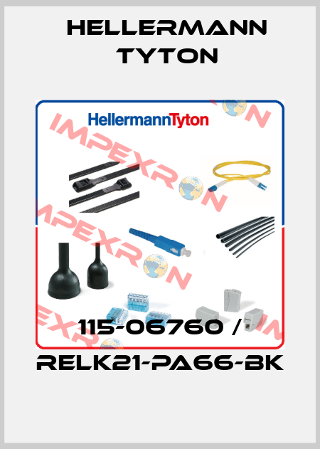 115-06760 / RELK21-PA66-BK Hellermann Tyton