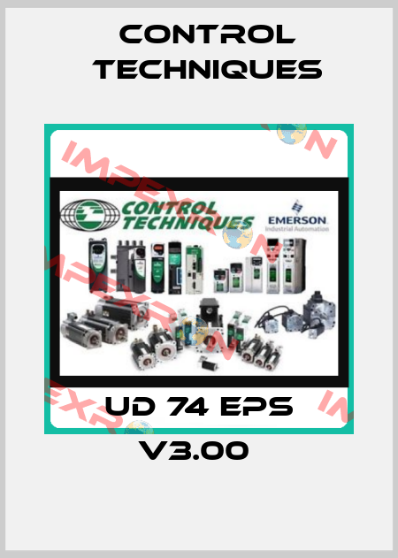 UD 74 EPS V3.00  Control Techniques