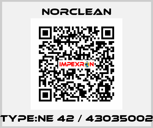 type:NE 42 / 43035002 Norclean