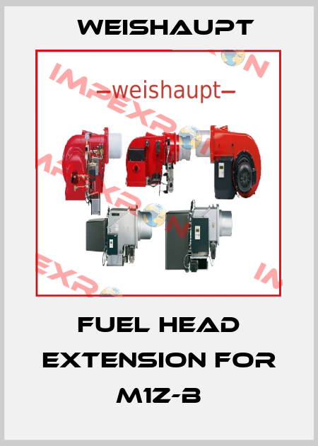 Fuel head extension for M1Z-B Weishaupt