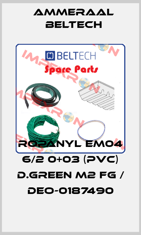Ropanyl EM04 6/2 0+03 (PVC) d.green M2 FG / DEO-0187490 Ammeraal Beltech