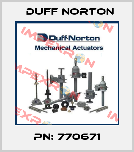 PN: 770671 Duff Norton