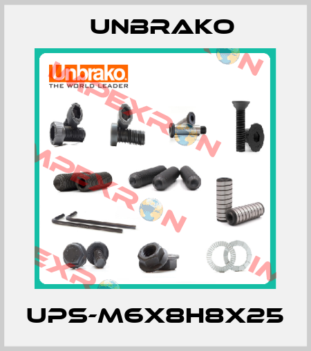 UPS-M6x8H8x25 Unbrako