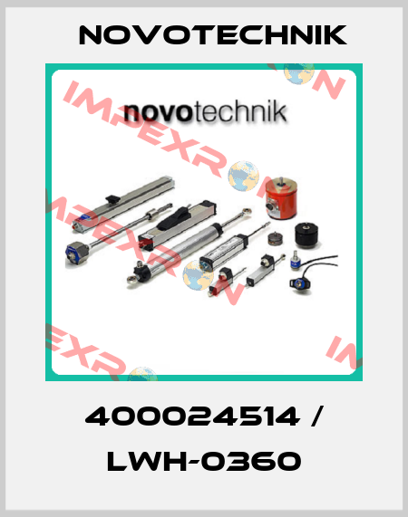 400024514 / LWH-0360 Novotechnik