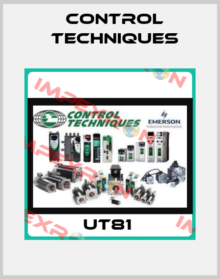 UT81  Control Techniques