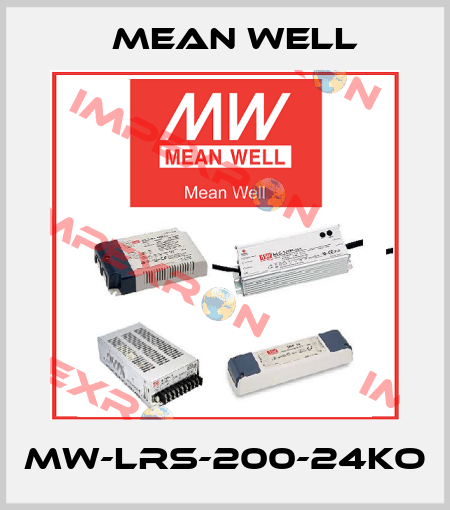 MW-LRS-200-24KO Mean Well