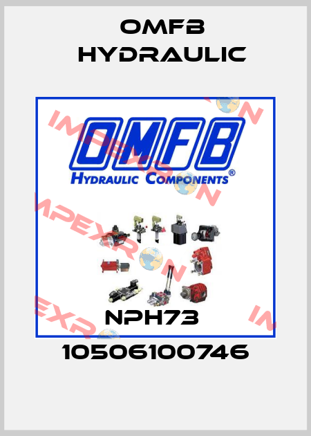 NPH73  10506100746 OMFB Hydraulic