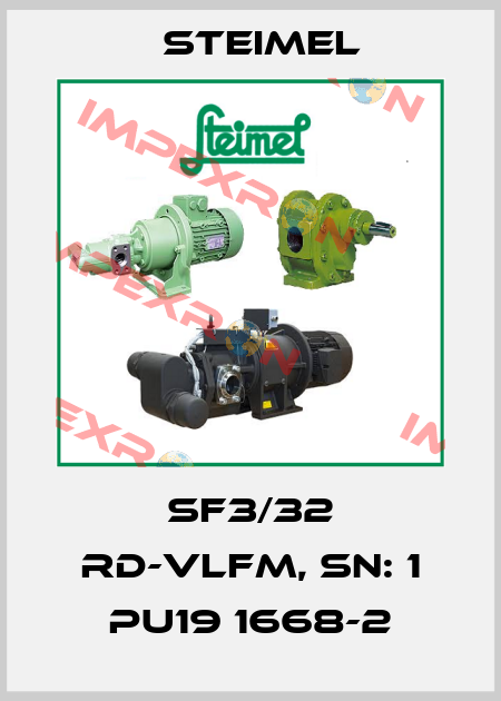 SF3/32 RD-VLFM, SN: 1 PU19 1668-2 Steimel