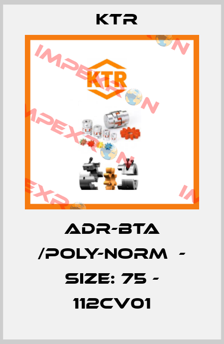 ADR-BTA /POLY-NORM  - SIZE: 75 - 112CV01 KTR