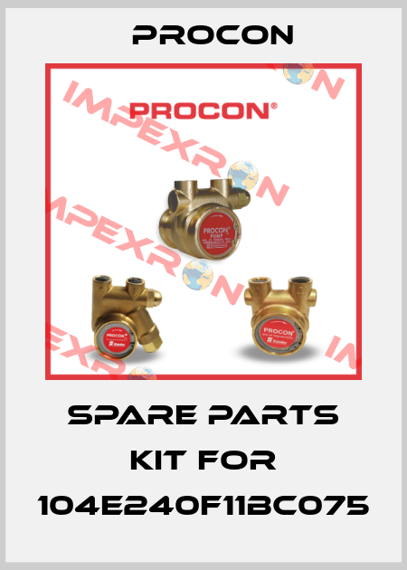 Spare parts kit for 104E240F11BC075 Procon