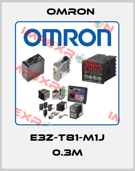 E3Z-T81-M1J 0.3M Omron