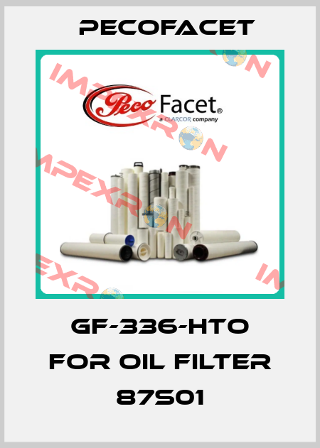 GF-336-HTO for oil filter 87S01 PECOFacet
