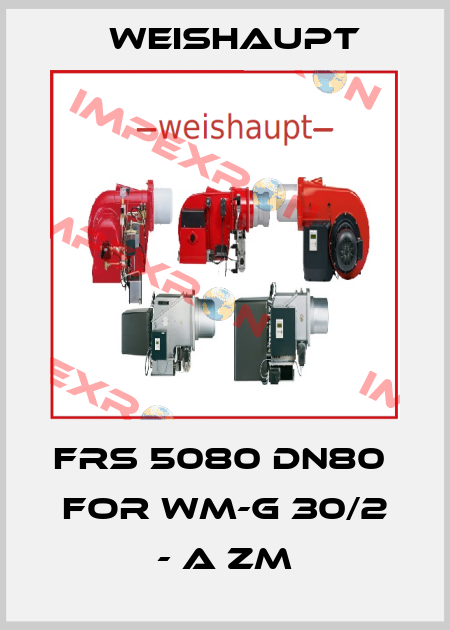FRS 5080 DN80  for WM-G 30/2 - A ZM Weishaupt