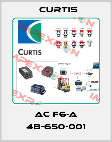 AC F6-A 48-650-001 Curtis