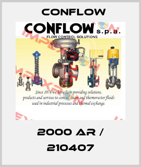 2000 AR / 210407 CONFLOW