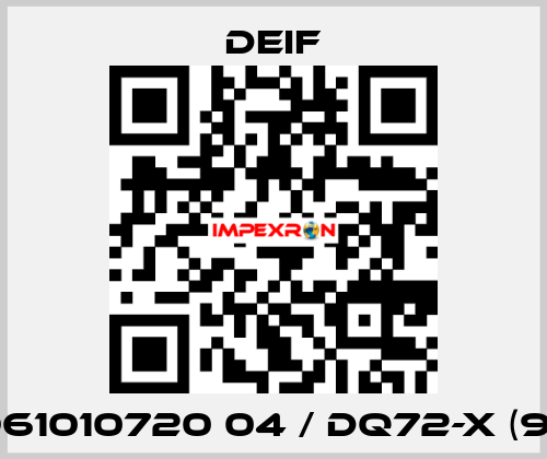 2961010720 04 / DQ72-x (90°) Deif