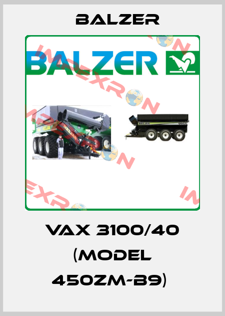 VAX 3100/40 (MODEL 450ZM-B9)  Balzer