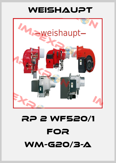 Rp 2 WF520/1 for WM-G20/3-A Weishaupt