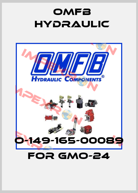 O-149-165-00089 for GMO-24 OMFB Hydraulic
