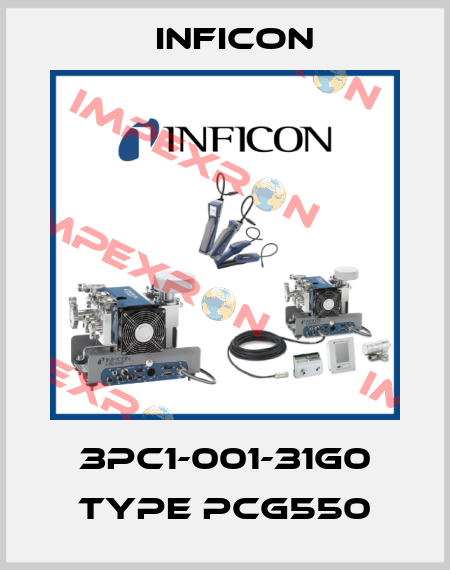 3PC1-001-31G0 Type PCG550 Inficon