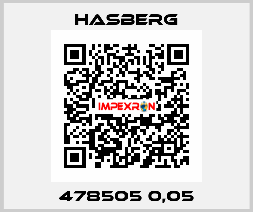 478505 0,05 Hasberg
