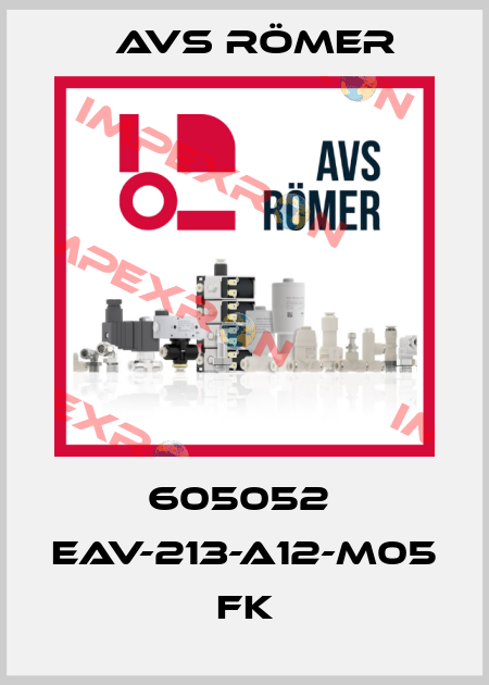 605052  EAV-213-A12-M05 FK Avs Römer