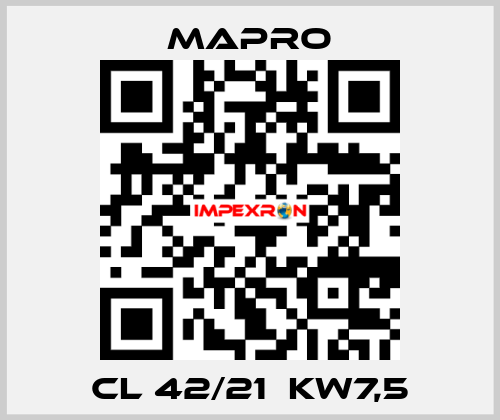 CL 42/21  kW7,5 Mapro