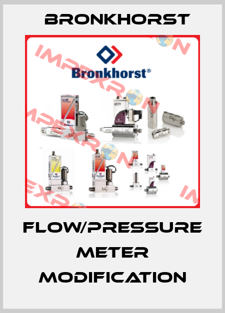 Flow/Pressure Meter Modification Bronkhorst