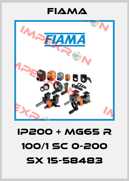 IP200 + MG65 R 100/1 SC 0-200 SX 15-58483 Fiama