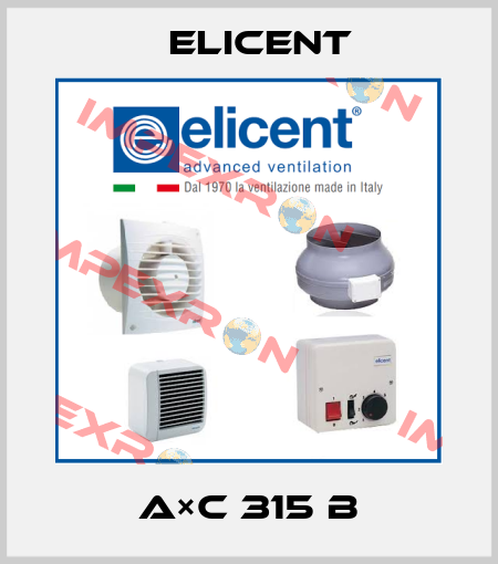 A×C 315 B Elicent