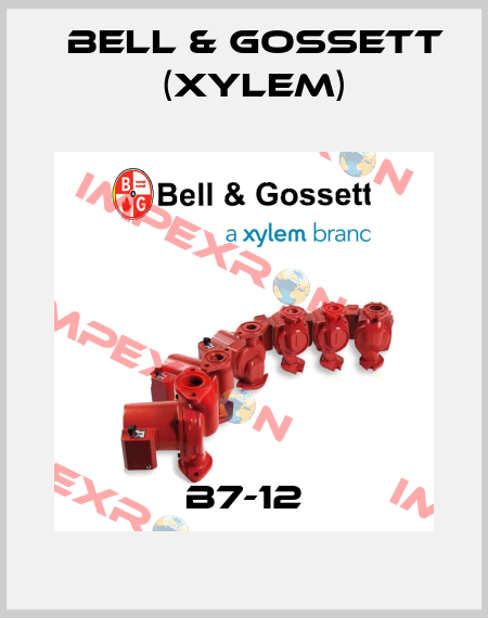 B7-12 Bell & Gossett (Xylem)