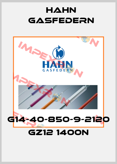 G14-40-850-9-2120 GZ12 1400N Hahn Gasfedern