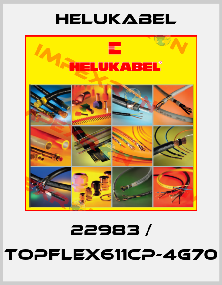22983 / TOPFLEX611CP-4G70 Helukabel