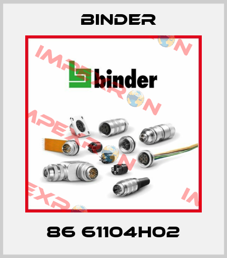 86 61104H02 Binder