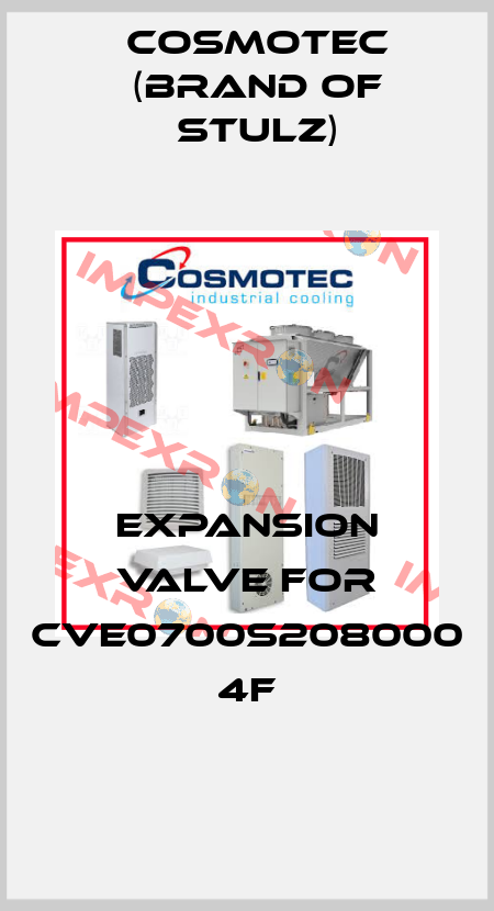 expansion valve for CVE0700S208000 4F Cosmotec (brand of Stulz)