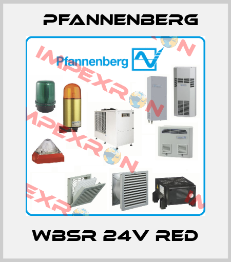 WBSR 24V Red Pfannenberg