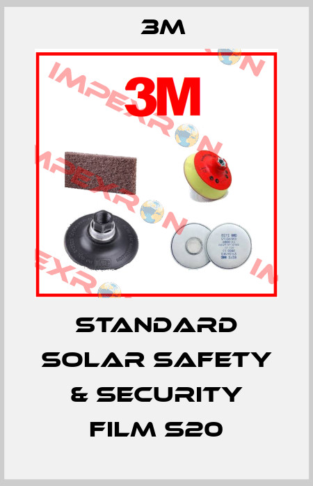 Standard Solar Safety & Security Film S20 3M