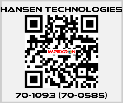 70-1093 (70-0585) HANSEN TECHNOLOGIES