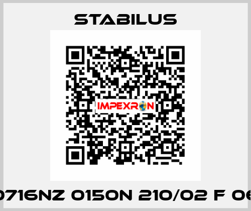 0716NZ 0150N 210/02 F 06 Stabilus