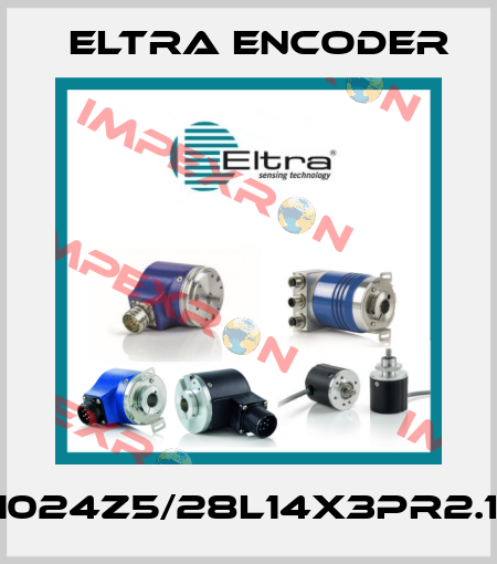 EH80P1024Z5/28L14X3PR2.151+269 Eltra Encoder