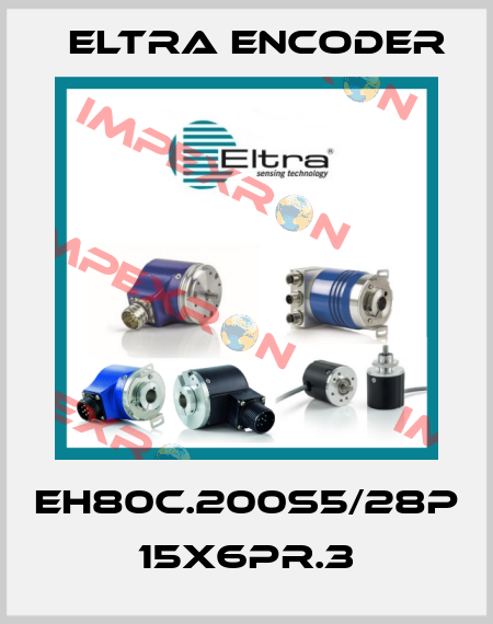EH80C.200S5/28P 15X6PR.3 Eltra Encoder